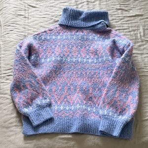 Elegant Pastel Turtleneck Sweater